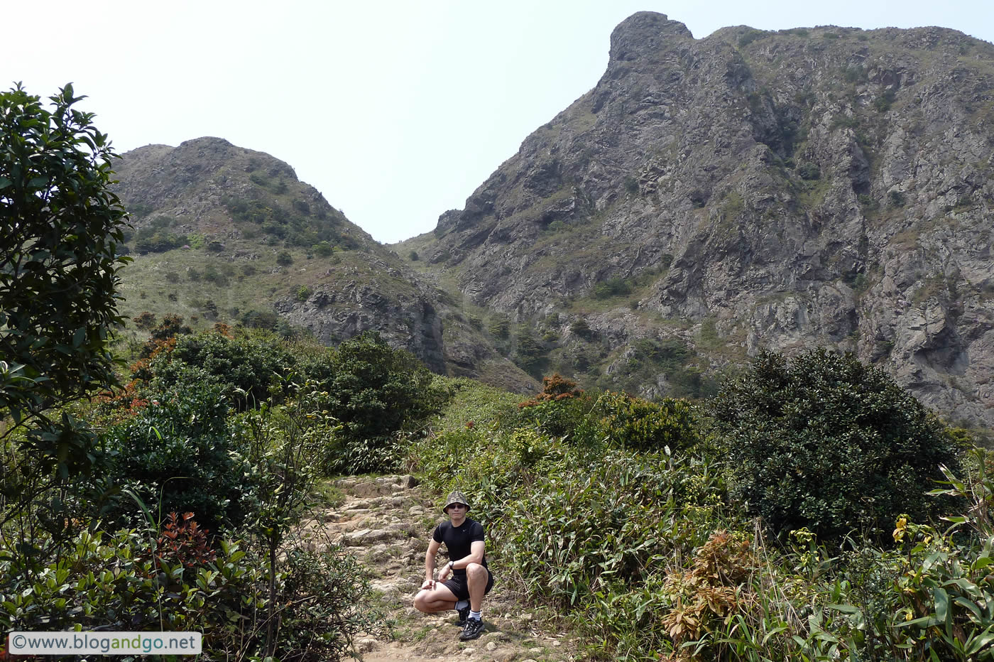 Maclehose Trail 4 - Time to head away from Ma On Shan